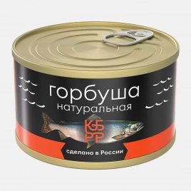Горбуша Курильский Берег натуральная 250г