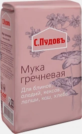 Мука С.Пудовъ Гречневая 500г