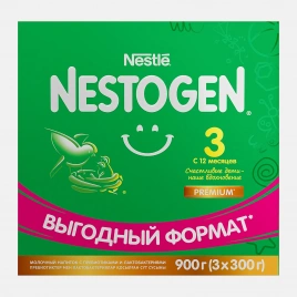 Сухое молоко Nestogen 3 c 12 месяцев 900г