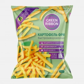 Картофель фри Green Ribbon быстрозамороженный 700г