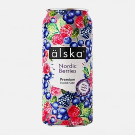Сидр Alska фруктовый Лесные ягоды 4% 440мл