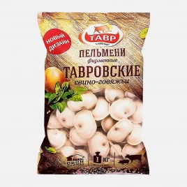 Пельмени Тавр Тавровские фирменные свино-говяжьи 1кг
