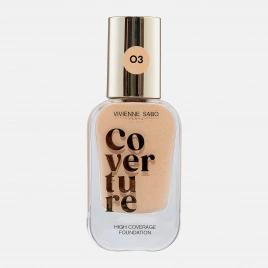 Плотный тональный крем для лица тон 03 Vivienne Sabo Coverture
