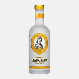 Водка Царская Золотая 40% 500мл