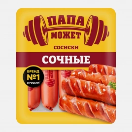 Сосиски Папа может Сочные 410г