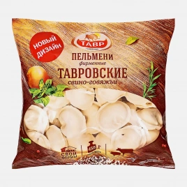 Пельмени Тавр Фирменные Тавровские свинина говядина 450г