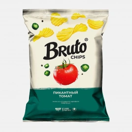 Чипсы Bruto Пиканнтный томат 120г