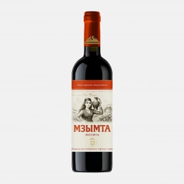 Вино Мзымта красное полусладкое 11% 750мл