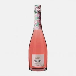 Вино игристое Fleurs du Sud розовое полусухое 11% 750мл