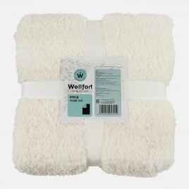 Пушистый плед Травка Гармония Wellfort 150*200см