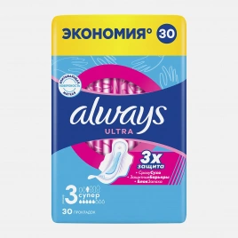 Прокладки Always Ultra Super 30шт