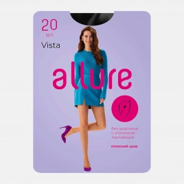 Колготки женские Allure Vista 20 черные р.3