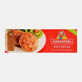 Котлеты Ложкаревъ По-домашнему 400г
