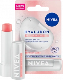 Бальзам для губ с гиалуроновой кислотой и ментолом NIVEA Hyaluron