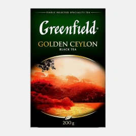 Чай черный Greenfield Golden Ceylon 200г