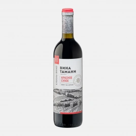 Красное вино сухое Вина Тамани 12% 700мл