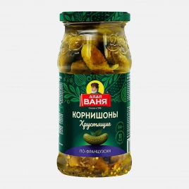 Корнишоны Дядя Ваня По-Французски 460г