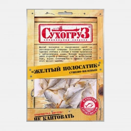 Снэк рыбный Сухогруз Желтый полосатик сушеный 70г