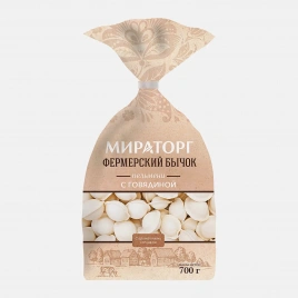 Пельмени Мираторг Фермерский бычок с говядиной 700г