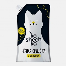 Молочный продукт Черная сгущенка Koshechka 6% 270г