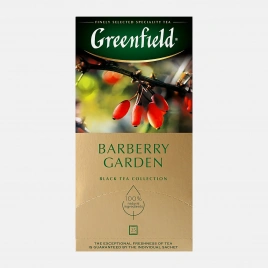 Чай черный Greenfield Barberry Garden 25пак