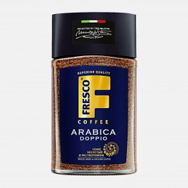 Кофе растворимый Fresco Doppio сублимированный 100г