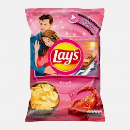 Чипсы Lays Краб 225г