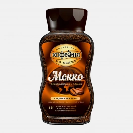 Кофе растворимый Московская кофейня на паяхъ Mokko 95г
