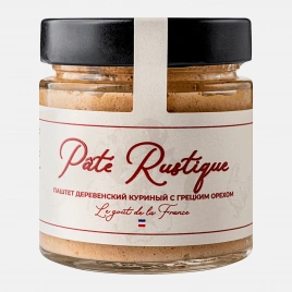 Паштет деревенский куриный с грецким орехом Pate Rustigue 160г