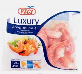 Креветки аргентинские без головы в панцире Vici 450г