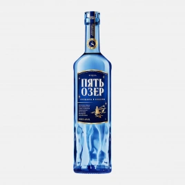 Водка Пять озер 40% 1л