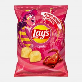 Чипсы Lays Краб 140г