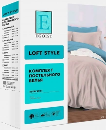 Комплект постельного белья Loft Style полисатин Евро в ассортименте