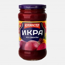 Икра из свеклы Кухмастер 400г