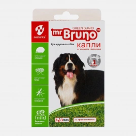 Капли для собак от клещей и насекомых Mr.Bruno 4мл в ассортименте