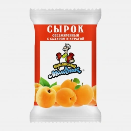 Сырок творожный с курагой Кубанский Молочник 100г