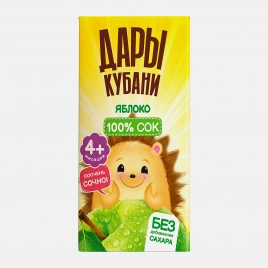 Сок Дары Кубани Яблочный 125мл