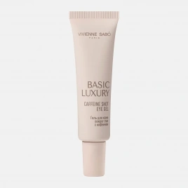 Гель для кожи вокруг глаз с кофеином Basic Luxury Vivienne Sabo 20мл
