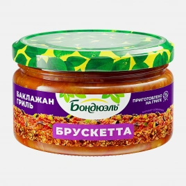 Брускетта Баклажан гриль Bonduelle 220г