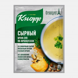 Крем-суп Кнорр Сырный по-французски 48г