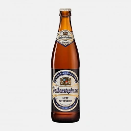 Пиво Weihenstephaner Hefeweissbier светлое нефильтрованное 5.4% 500мл