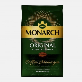 Кофе в зернах натуральный жареный Ориджинал Monarch 800г