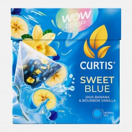 Травяной чай Sweet Blue банан и ваниль Curtis 15пир