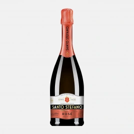 Розовое вино игристое полусладкое Santo Stefano 7% 750мл