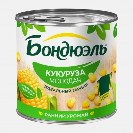 Кукуруза Бондюэль молодая 340г