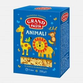 Макароны Grand Di Pasta Animali 250г