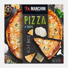 Пицца Di Manchini 4 сыра 350г