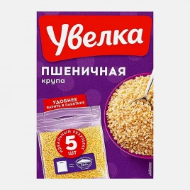 Крупа Увелка Пшеничная 5пак*80г