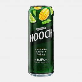 Пивной напиток с соком манго и лайма Hooch 6.5% 0.45л