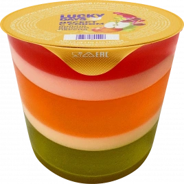 Десерт многослойный с фруктовым соком Lucky Days 150г